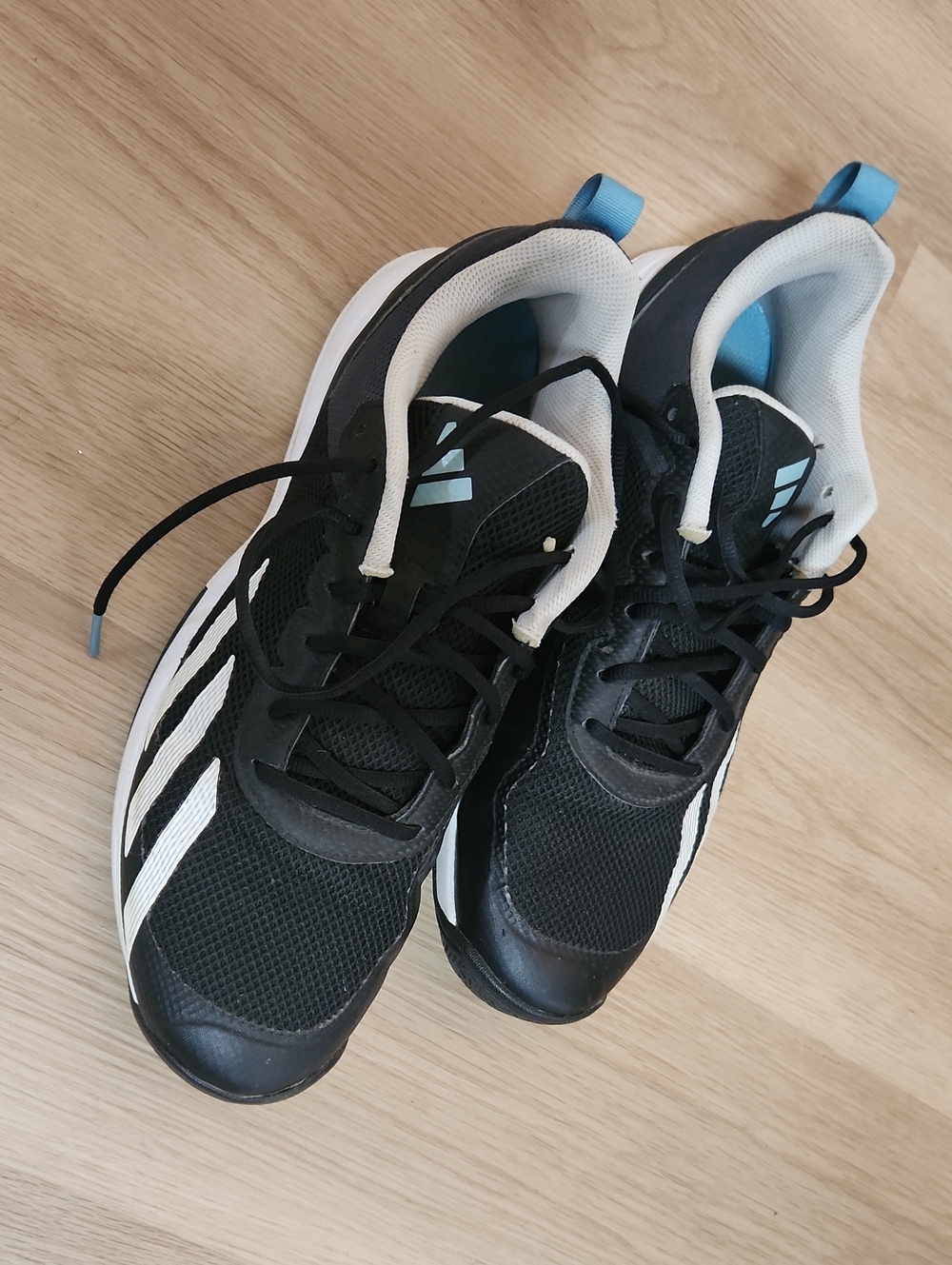Black Adidas Court Flash Tennis Shoes Men's Size 13